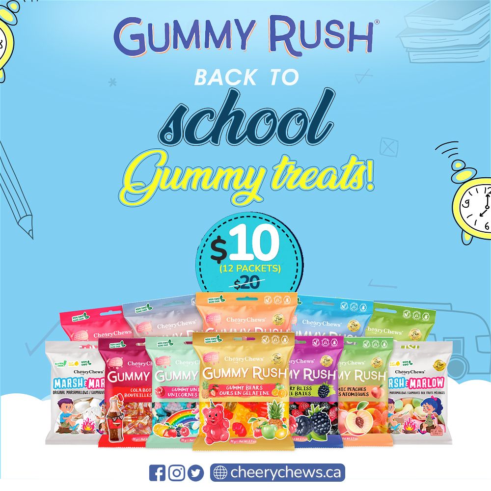 Gummy Rush Back To School Bundle