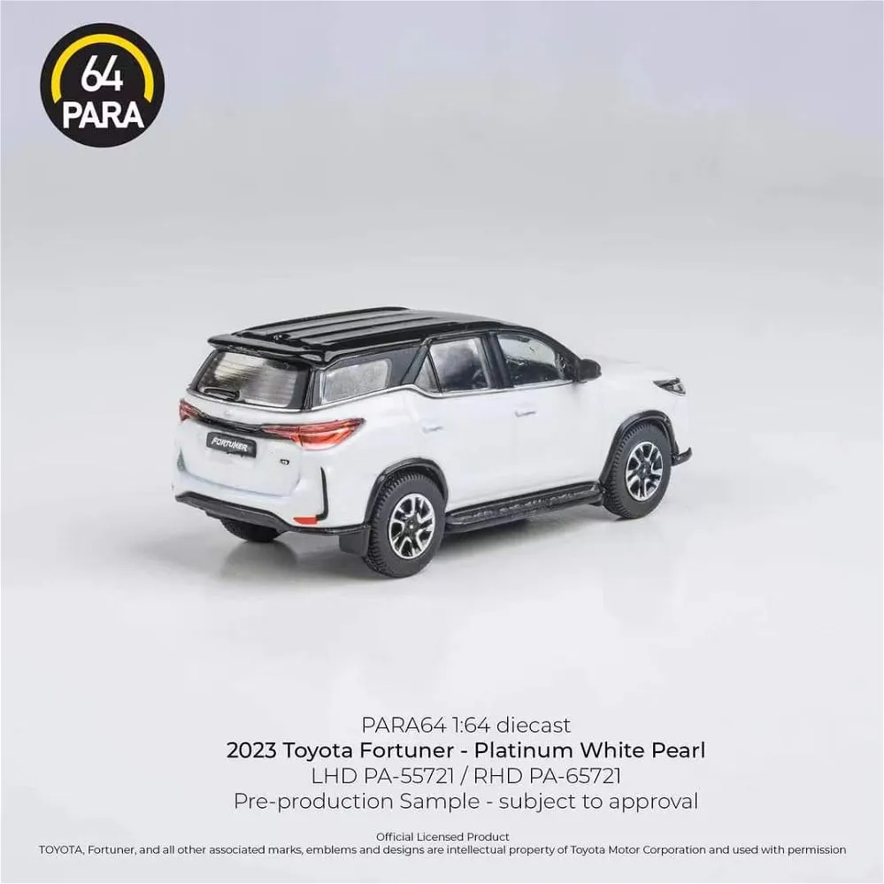 PARA64 | TOYOTA FORTUNER 2023 | PLATINUM WHITE PEARL