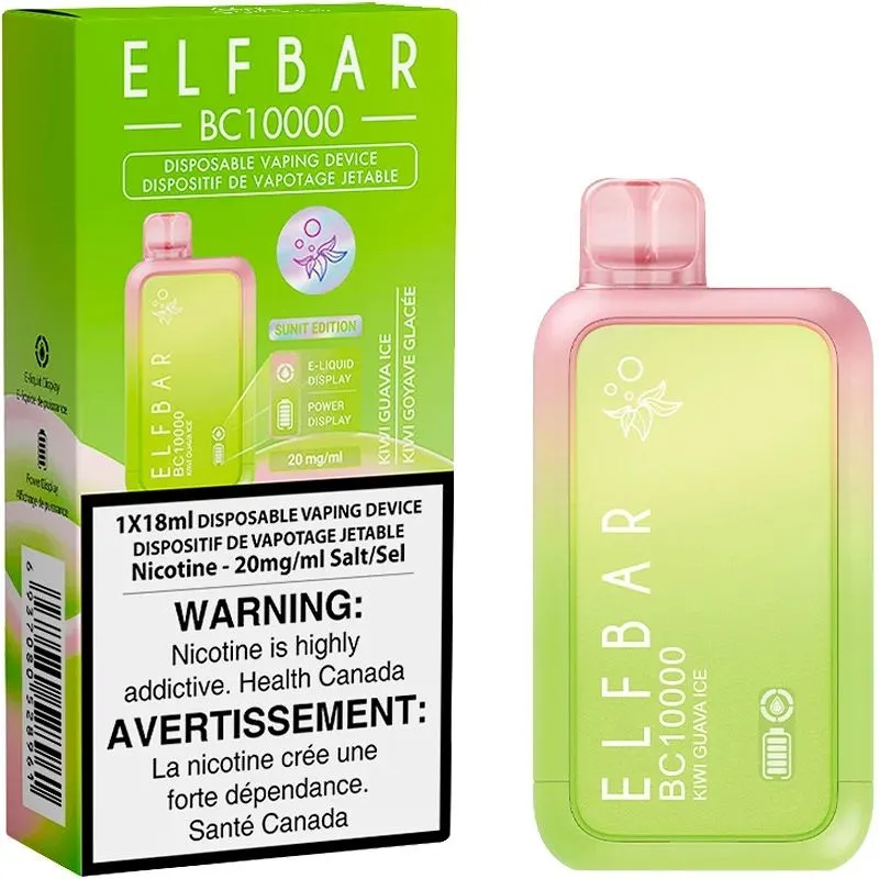 ELFBAR 10000 KIWI GUAVA ICE