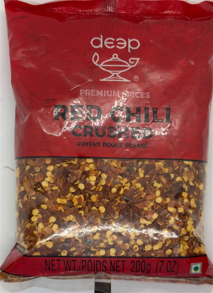 DEEP RED CHILLI CRUSHED 200G