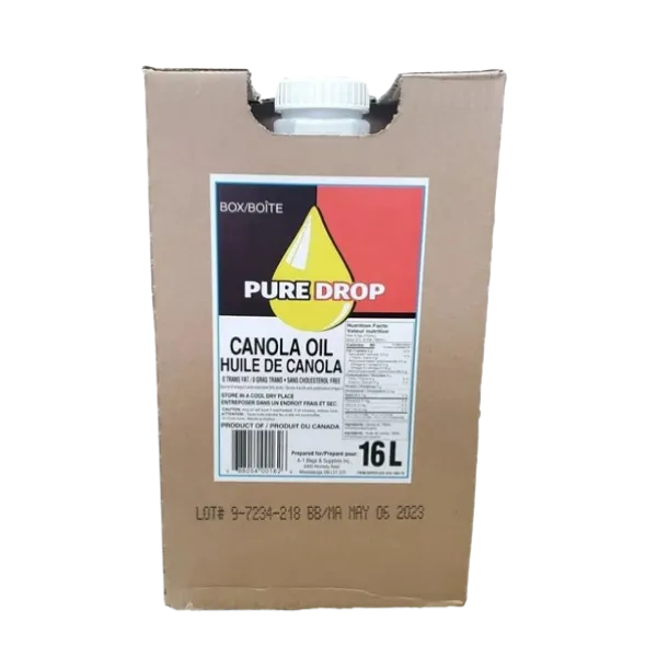 Pure Drop Canola Oil 16l