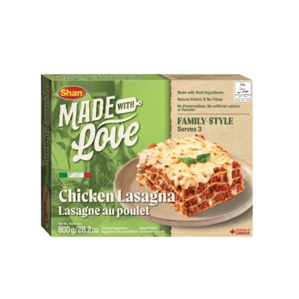 Shan Frozen Chicken Lasagna 800g