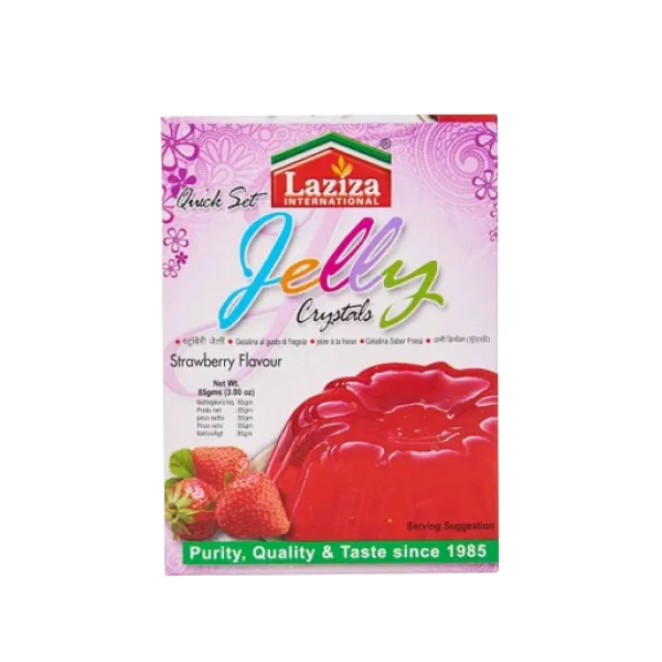 Laziza Jelly Crystal Strawberry 85g