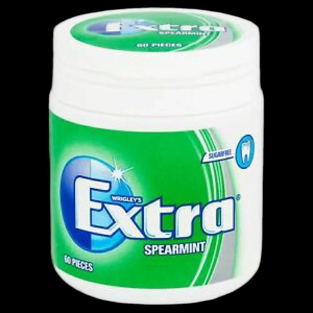 Wrigleys Extra Spearmint Bottle 64GM