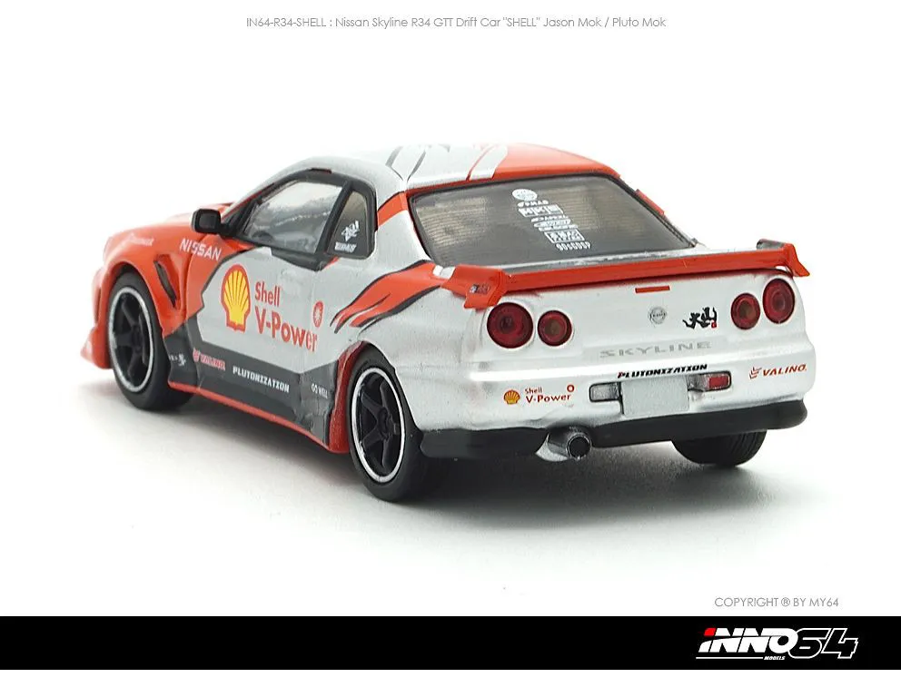 INNO64 | NISSAN SKYLINE GT-R R34 SHELL | HONG KONG TOY SALON 2022