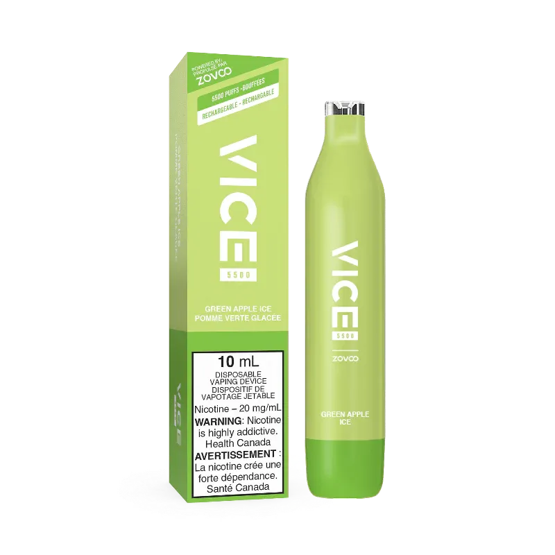 Vice 5500 Green Apple Ice