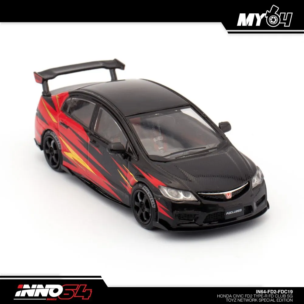 INNO64 | HONDA CIVIC FD2 TYPE-R FD CLUB | SG TOYZ NETWORK SPECIAL EDITION