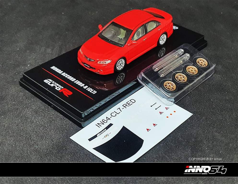 INNO64 | HONDA ACCORD CL7 'MILANO RED'