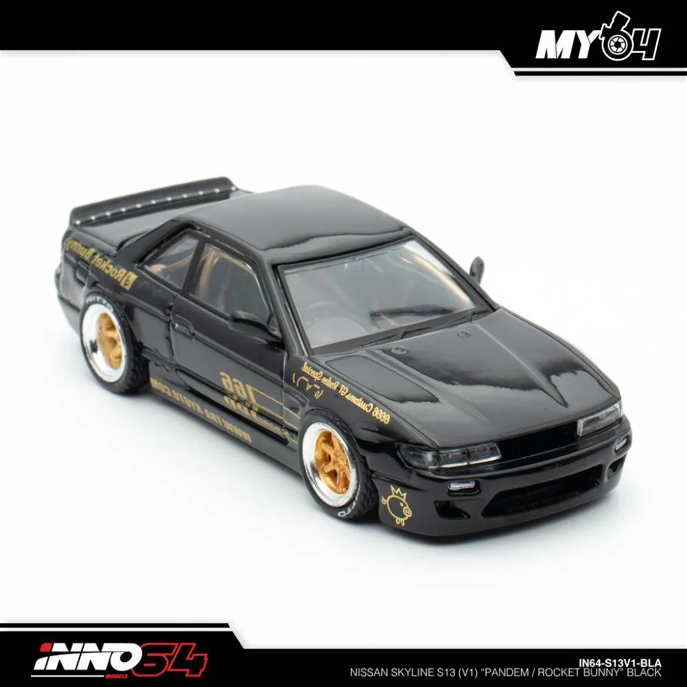 INNO64 | NISSAN SILVIA S13 'PANDEM' BLACK