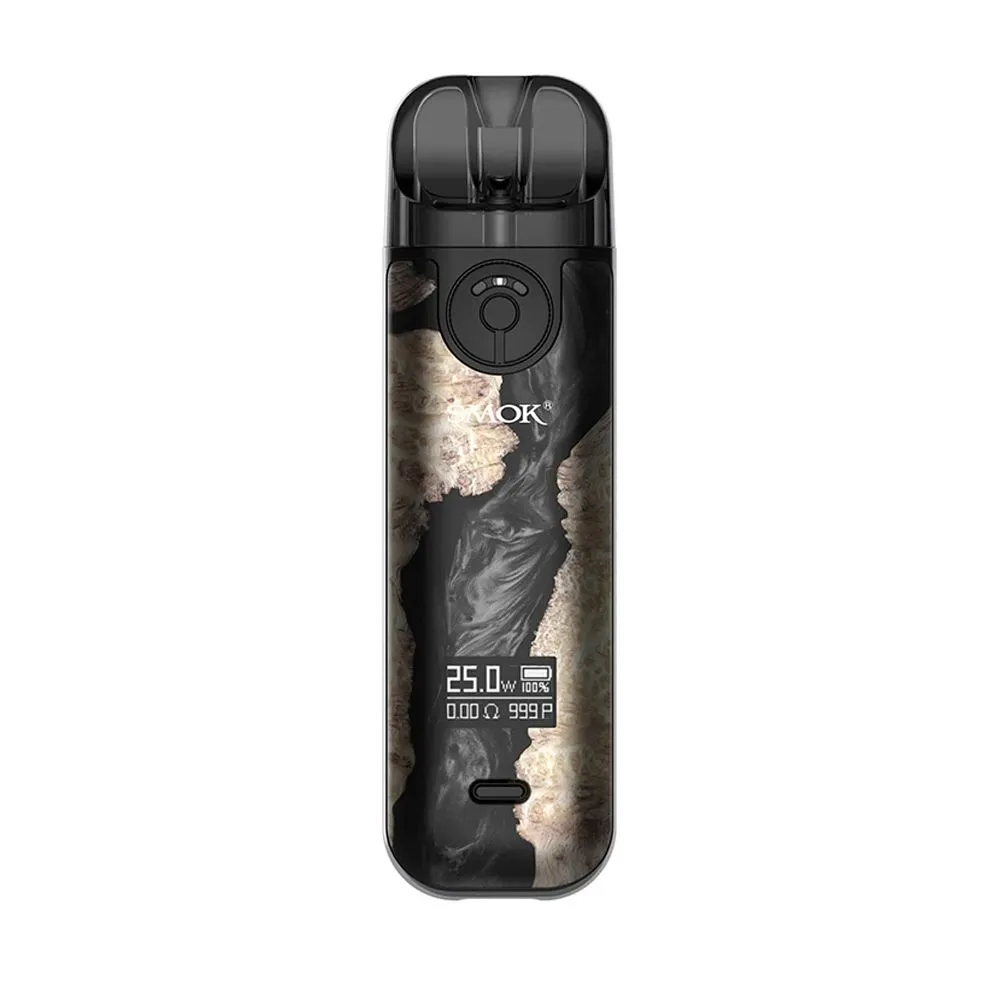 SMOK NOVA 4 KIT BLACK STABILITY WOOD