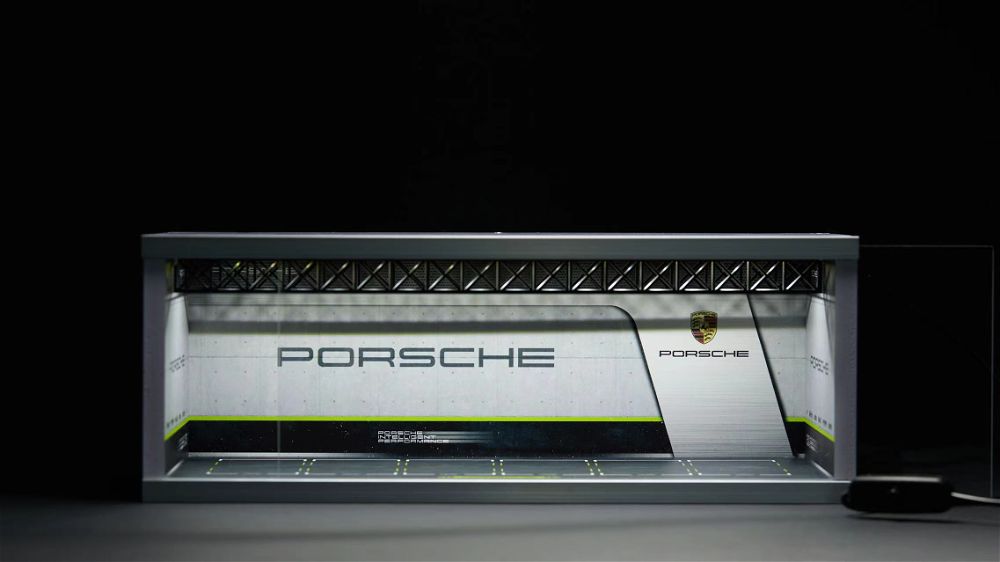 NEO | PORSCHE PARKING GARAGE DIORAMA