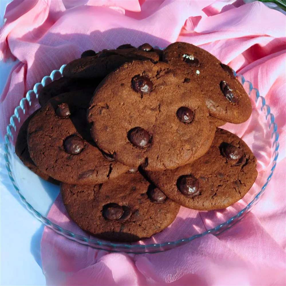 Double Chocolate Chip Cookies