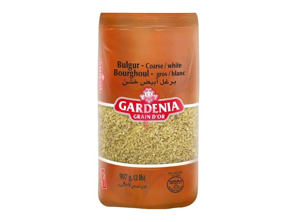 Gardenia Bulgar Coarse 2Lb White