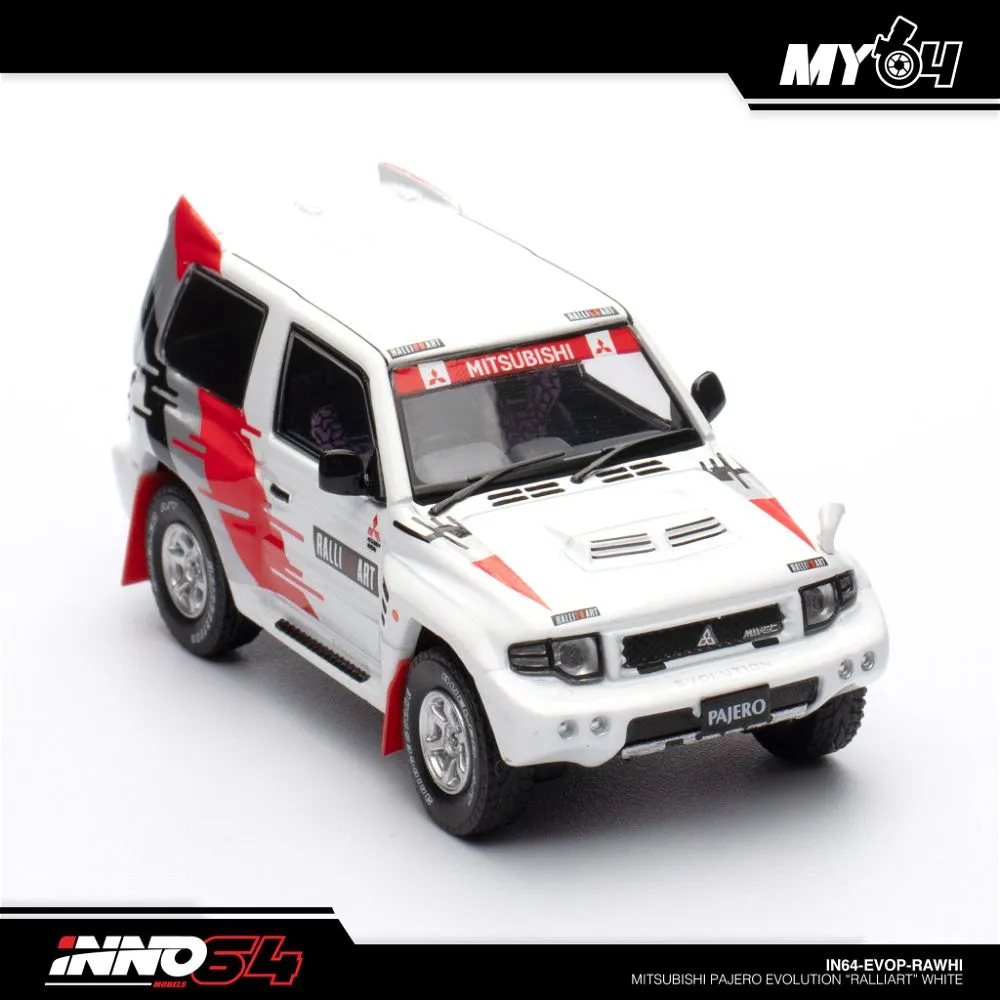 INNO64 | MITSUBISHI PAJERO EVOLUTION | RALLIART WHITE