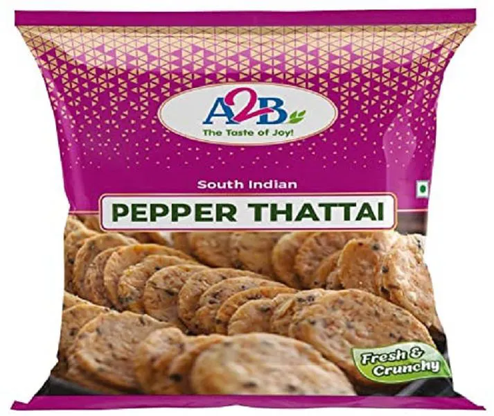 A2B Snack Pepper Thattai 200g