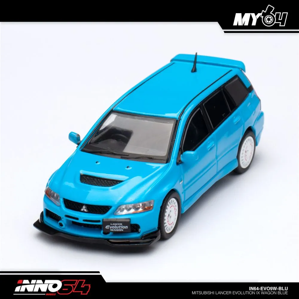 INNO64 | MITSUBISHI LANCER EVOLUTION WAGON | BLUE