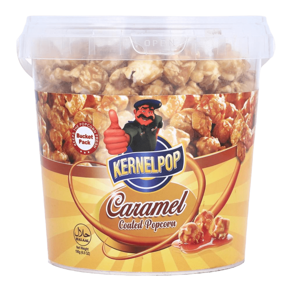 Kernelpop Coated Popcorn Caramel 195 Gm