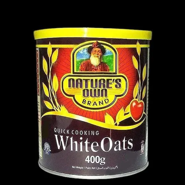 National White Oats Tin 400Gm