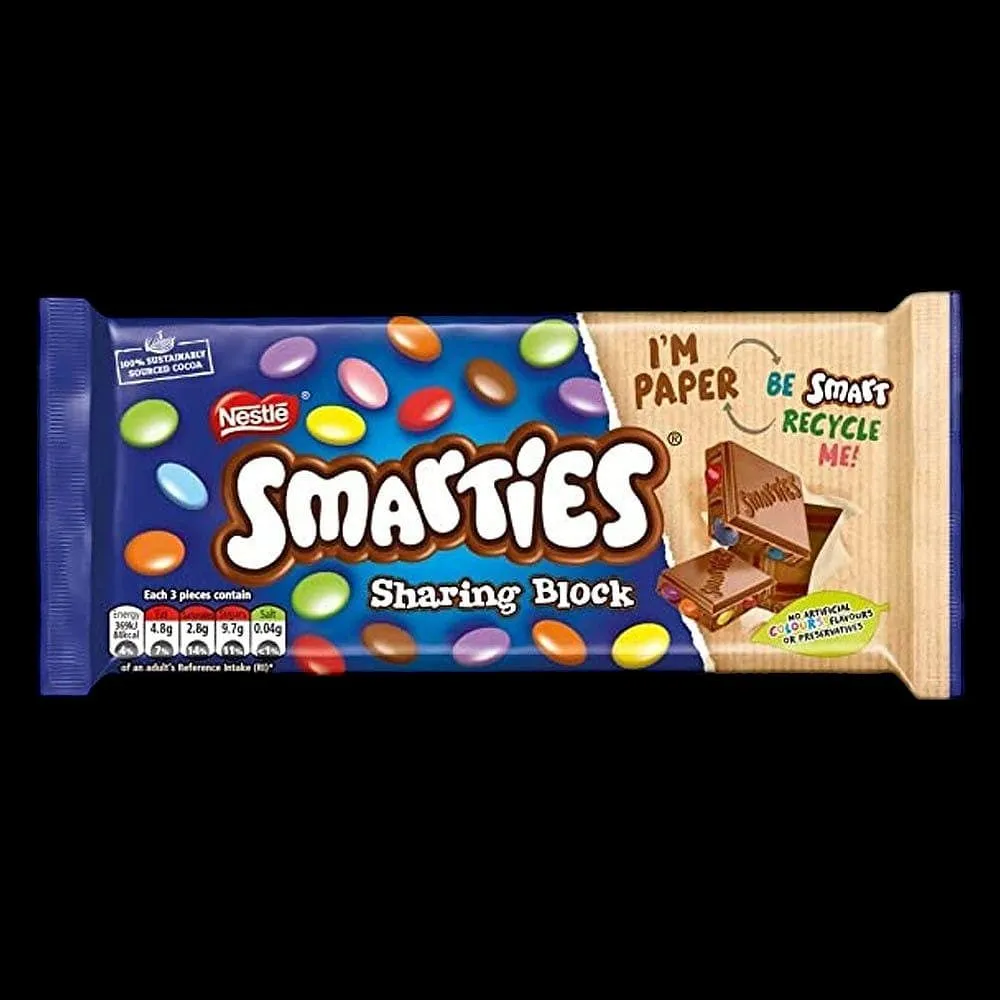 Nestle Smarties Block 100G