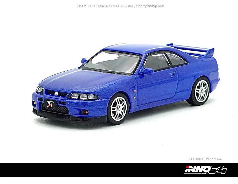 INNO64 | NISSAN SKYLINE GT-R R33 | BAYSIDE BLUE