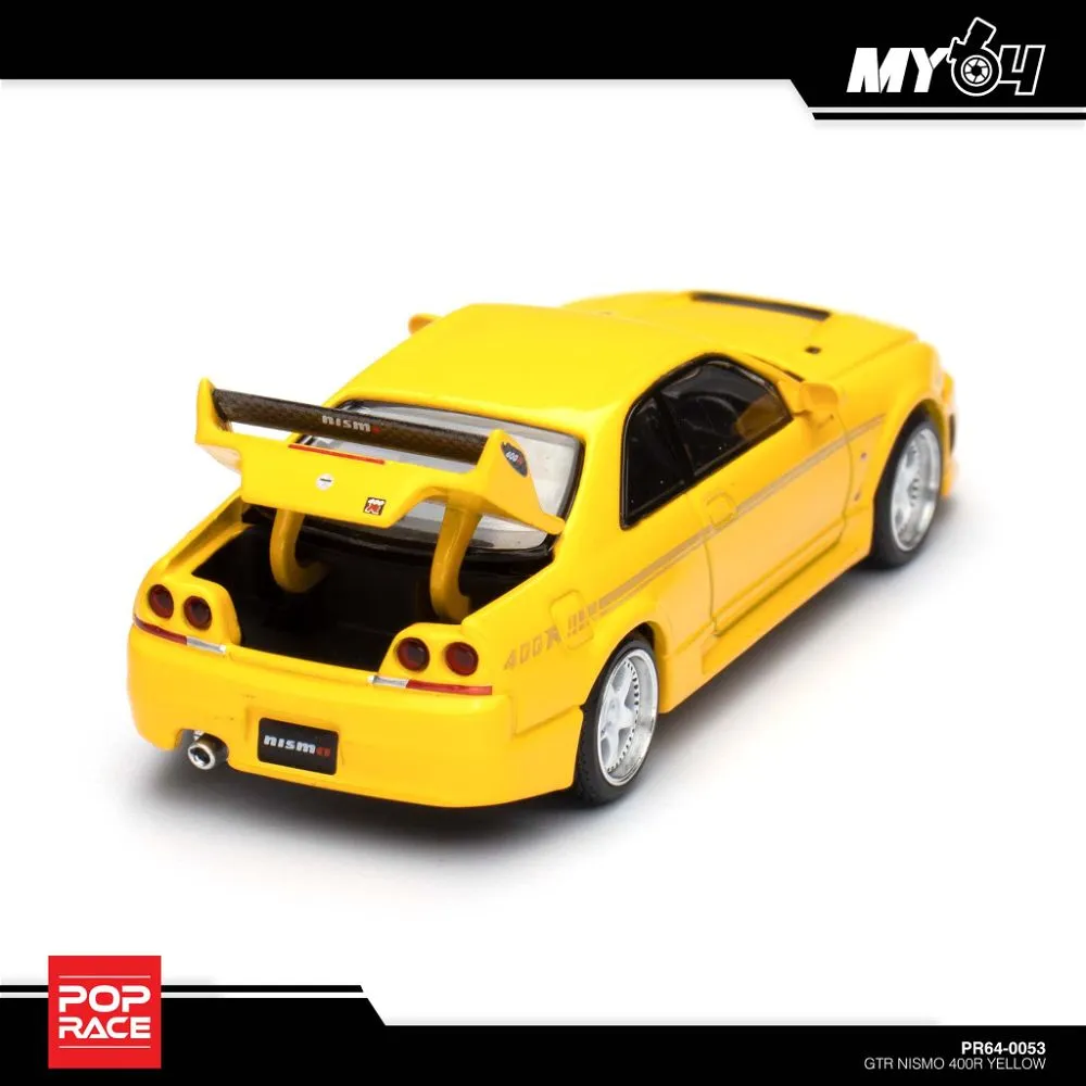 POPRACE | NISSAN SKYLINE GT-R R33 400R | YELLOW