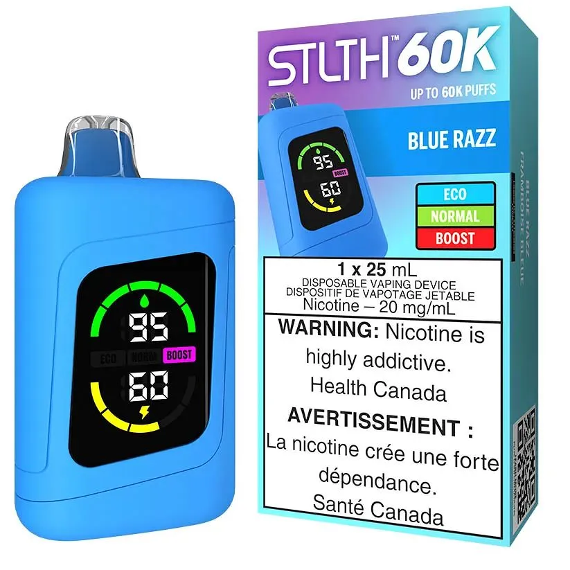 STLTH 60000 BLUE RAZZ