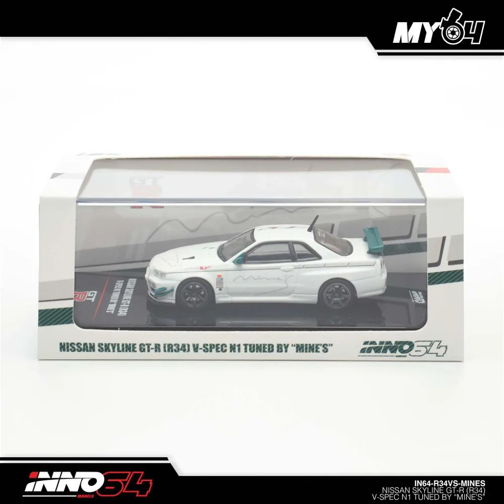 INNO64 | NISSAN SKYLINE GT-R R34 | V-SPEC N1 TUNED BY MINE'S