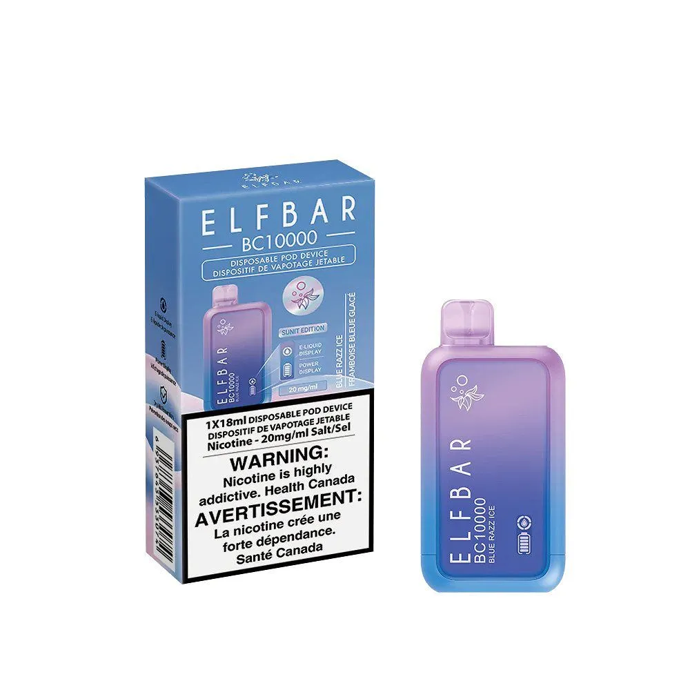 ELFBAR BC10000 BLUE RAZZ ICE