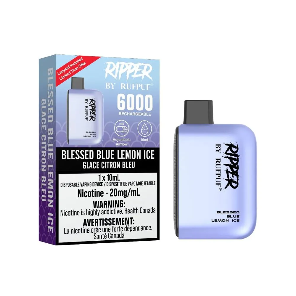 RIPPER 6000 BLESSED BLUE LEMON ICE