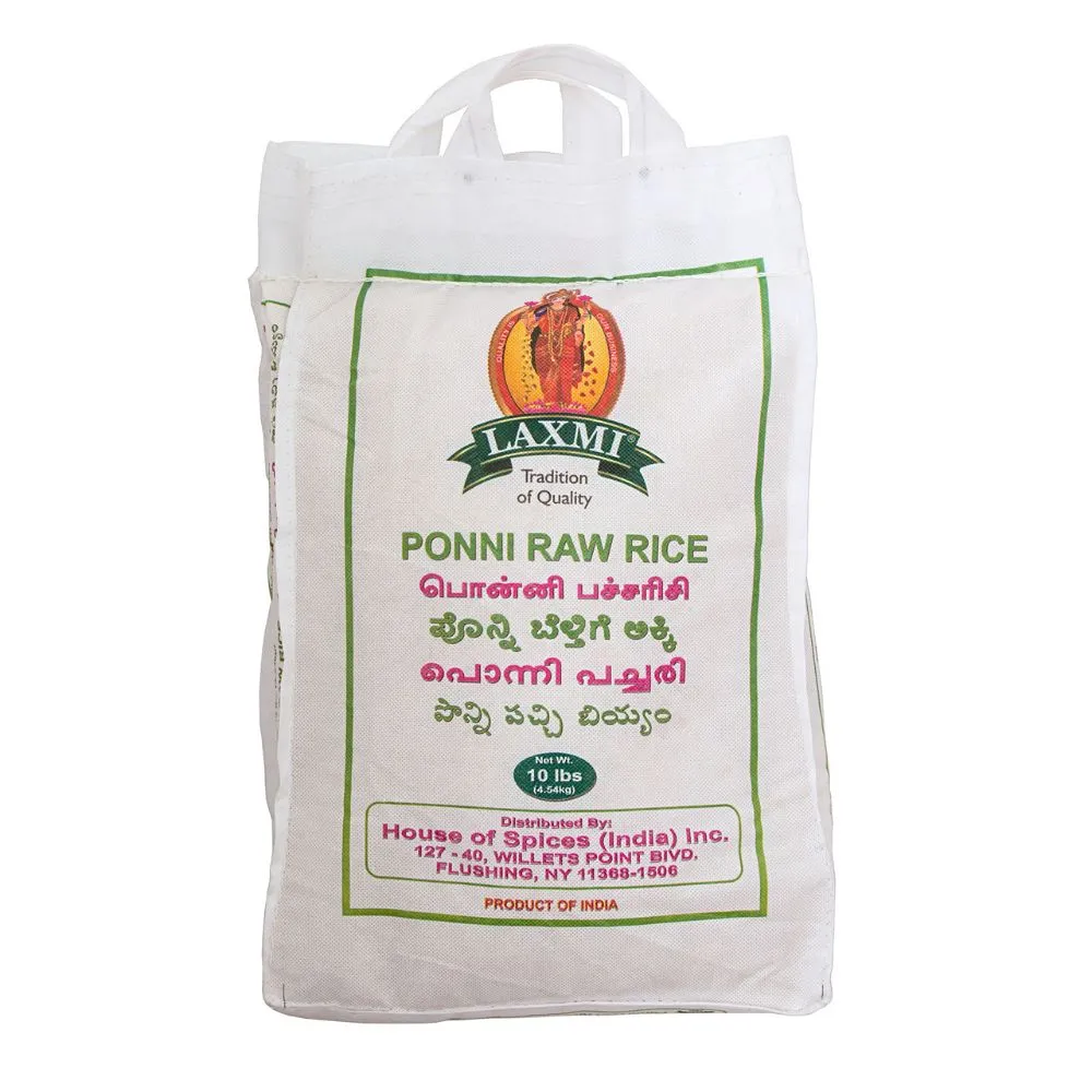 LAXMI  PONNI RAW RICE 10 LBS