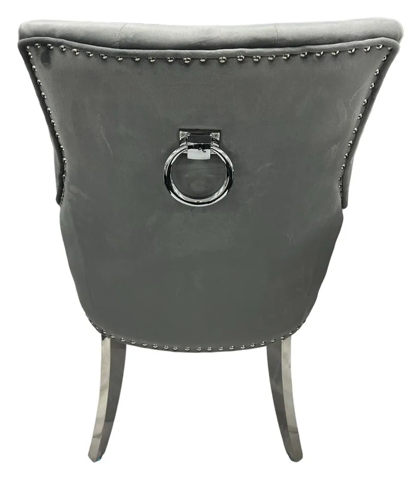 Vardo Dark Grey Chair