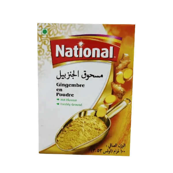 National Ginger Pwd 100g