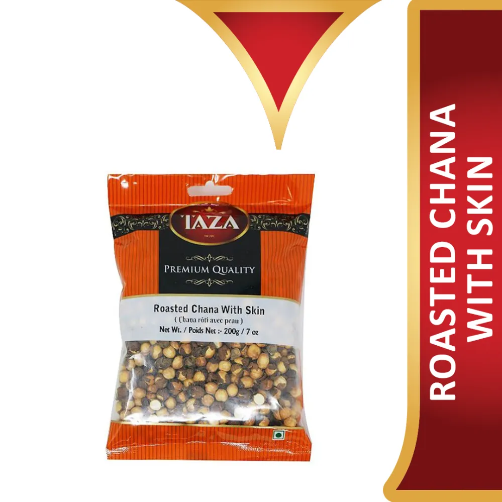 TAZA Roasted Chana With Skin (Pouch)