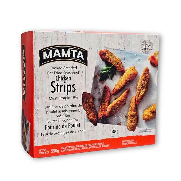 Mamta Par-Fried Chicken Strips 550g