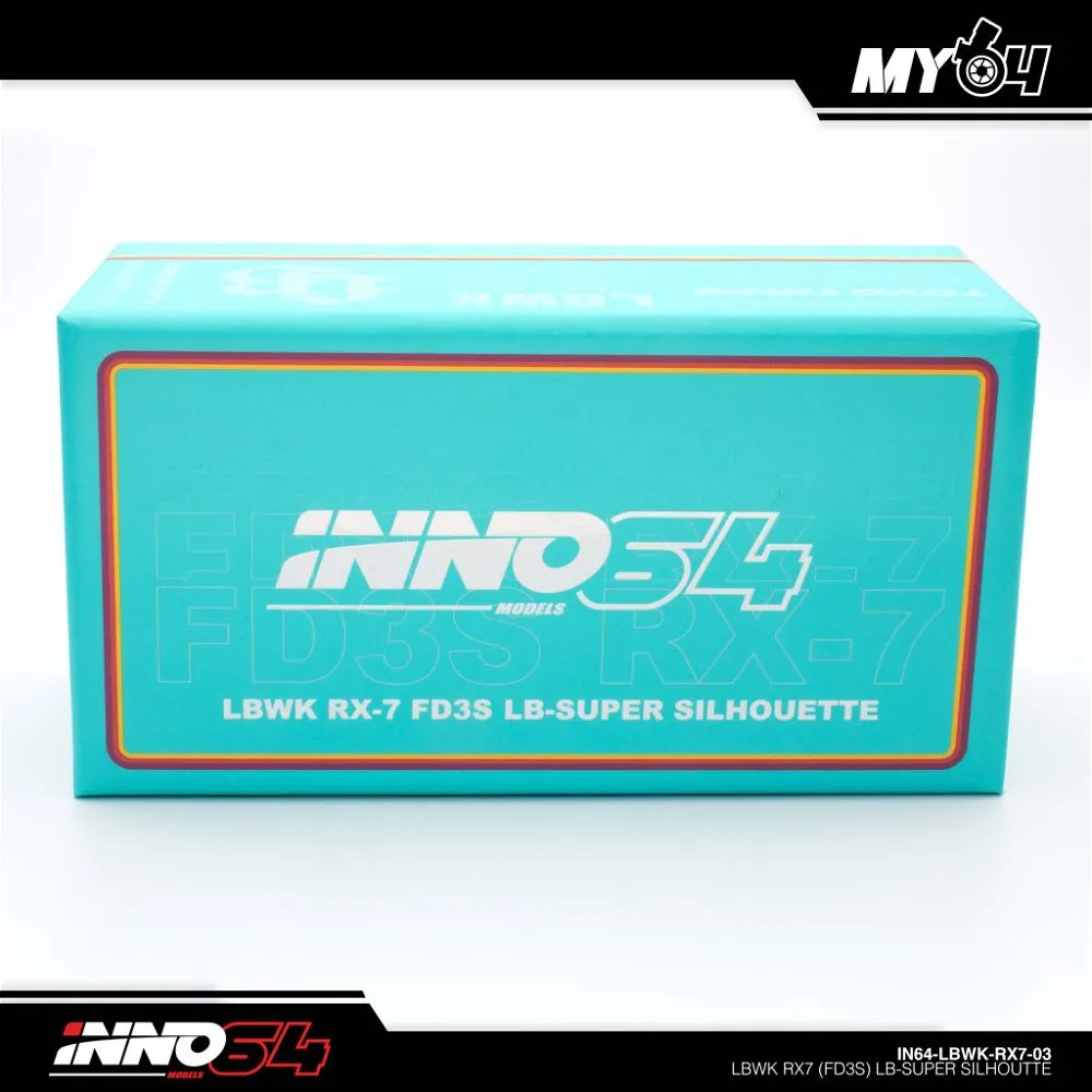 INNO64 | MAZDA RX7 FD3S LB-SUPER SILHOUTTE | CHINA DIECAST EXPO 2024