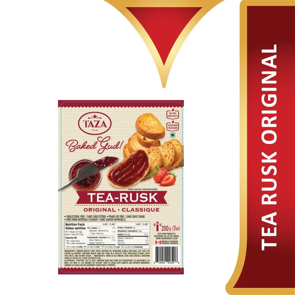 TAZA Tea Rusk Original