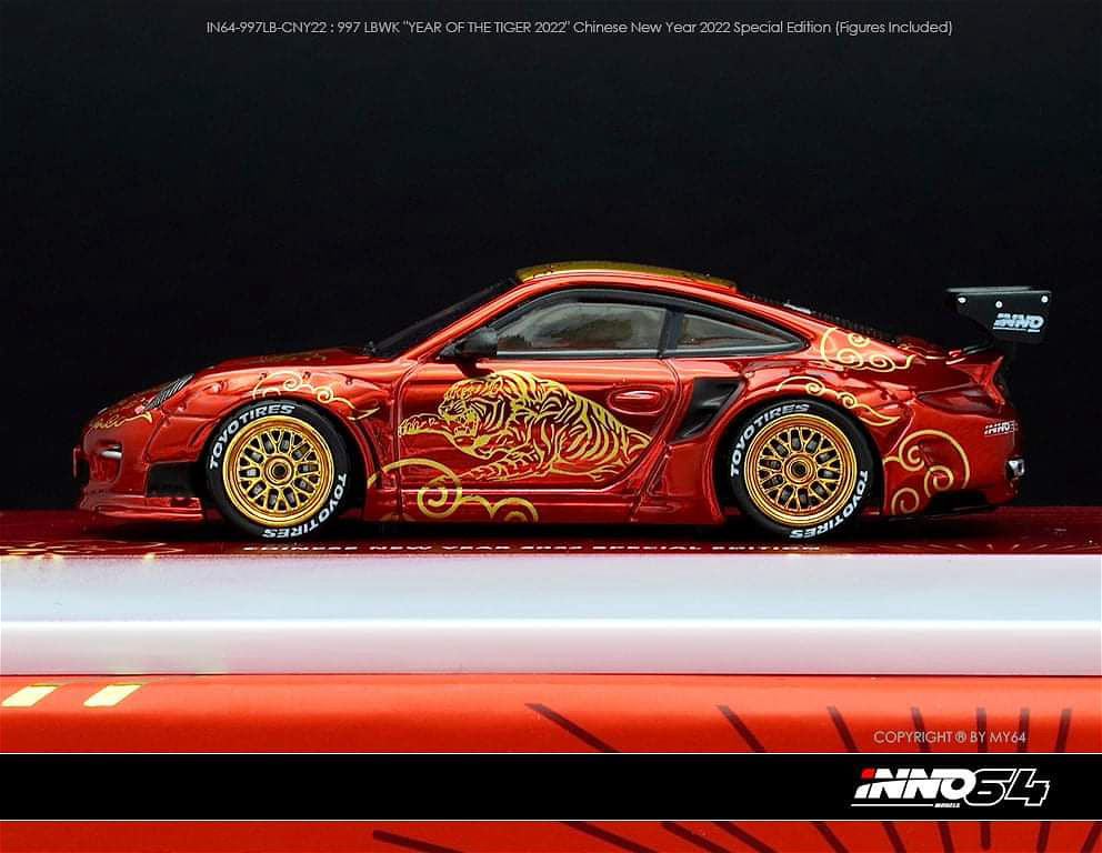 INNO64 | PORSCHE 997 LBWK | CHINESE NEW YEAR 2022