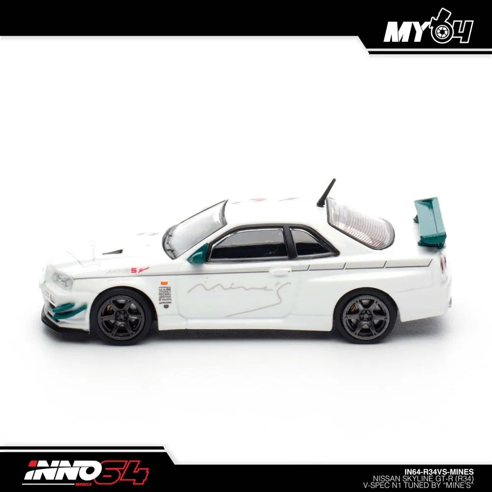 INNO64 | NISSAN SKYLINE GT-R R34 | V-SPEC N1 TUNED BY MINE'S