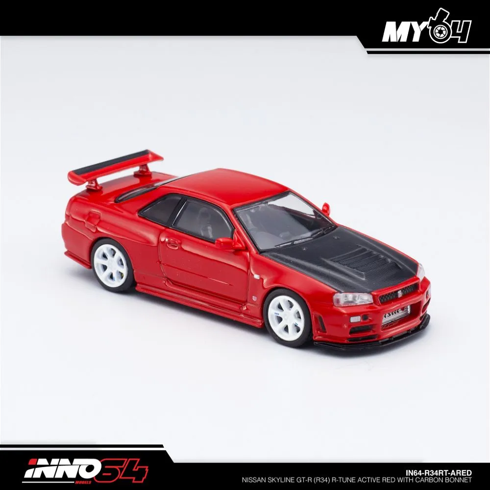 INNO64 | NISSAN SKYLINE GT-R R34 R-TUNE | RED