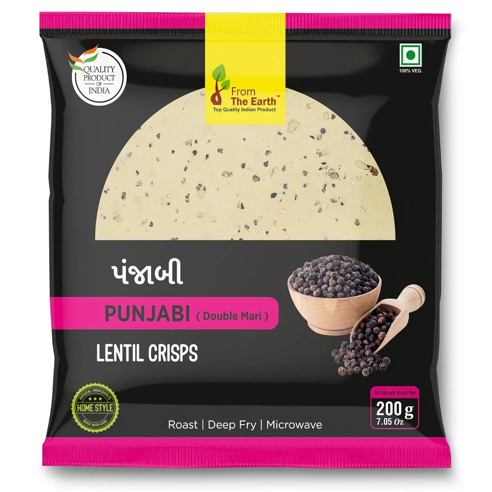 EARTH PUNJABI PAPAD 200 GM