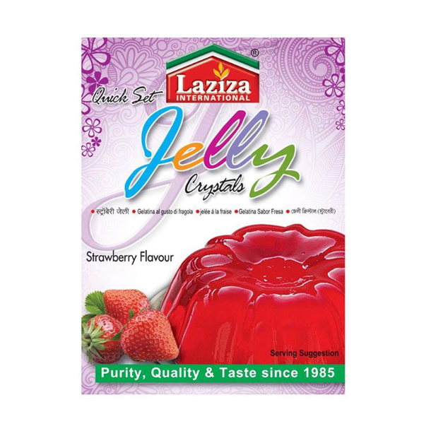 Laziza Jelly Crystal Strawberry 85 g