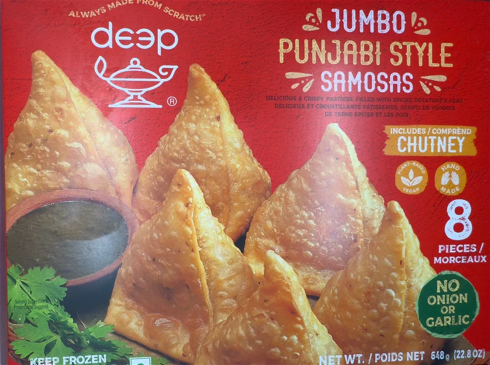 DEEP FRZ JUMBO PUNJABI SAMOSA 8PC