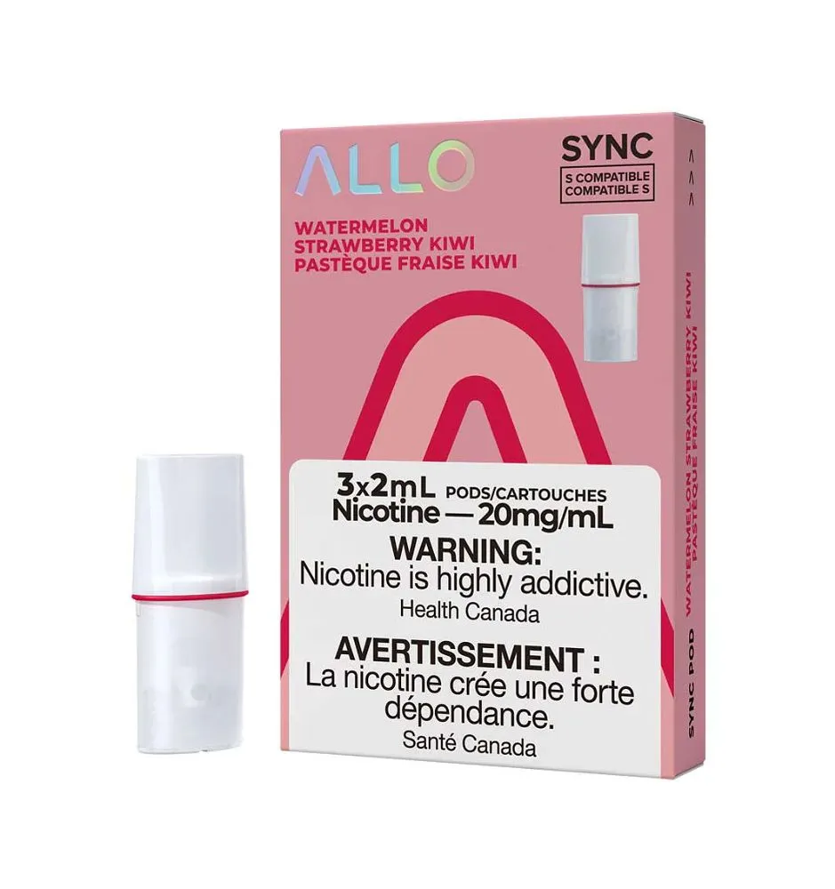 Allo Sync Pods Watermelon Strawberry Kiwi