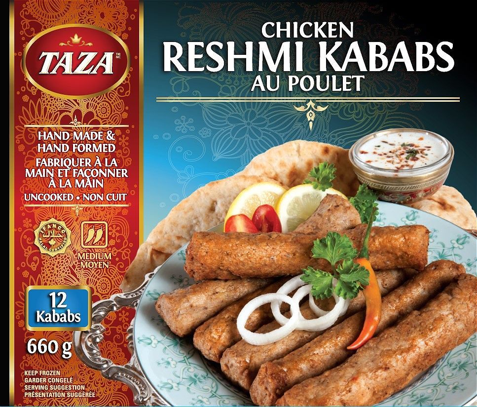 Taza Reshmi Kababs 8pcs