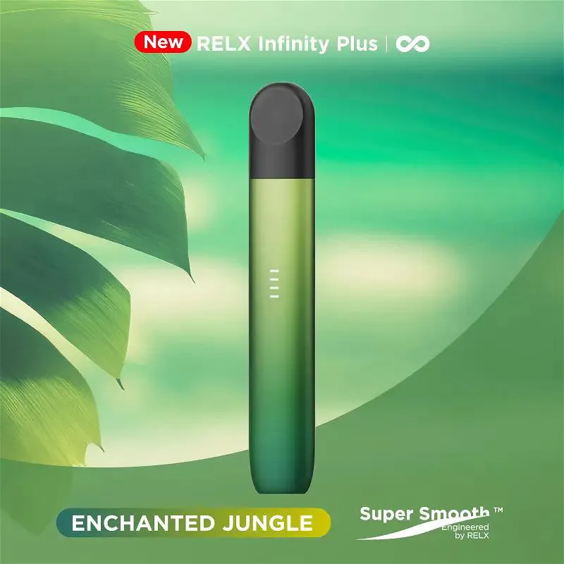 RELX INFINITY PLUS VAPING DEVICE KIT (ENCHARTED JUNGLE)