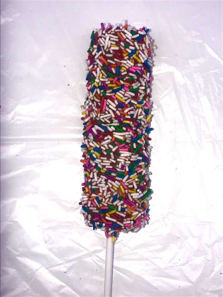 Chocolate-Covered Marshmellow - Sprinkles