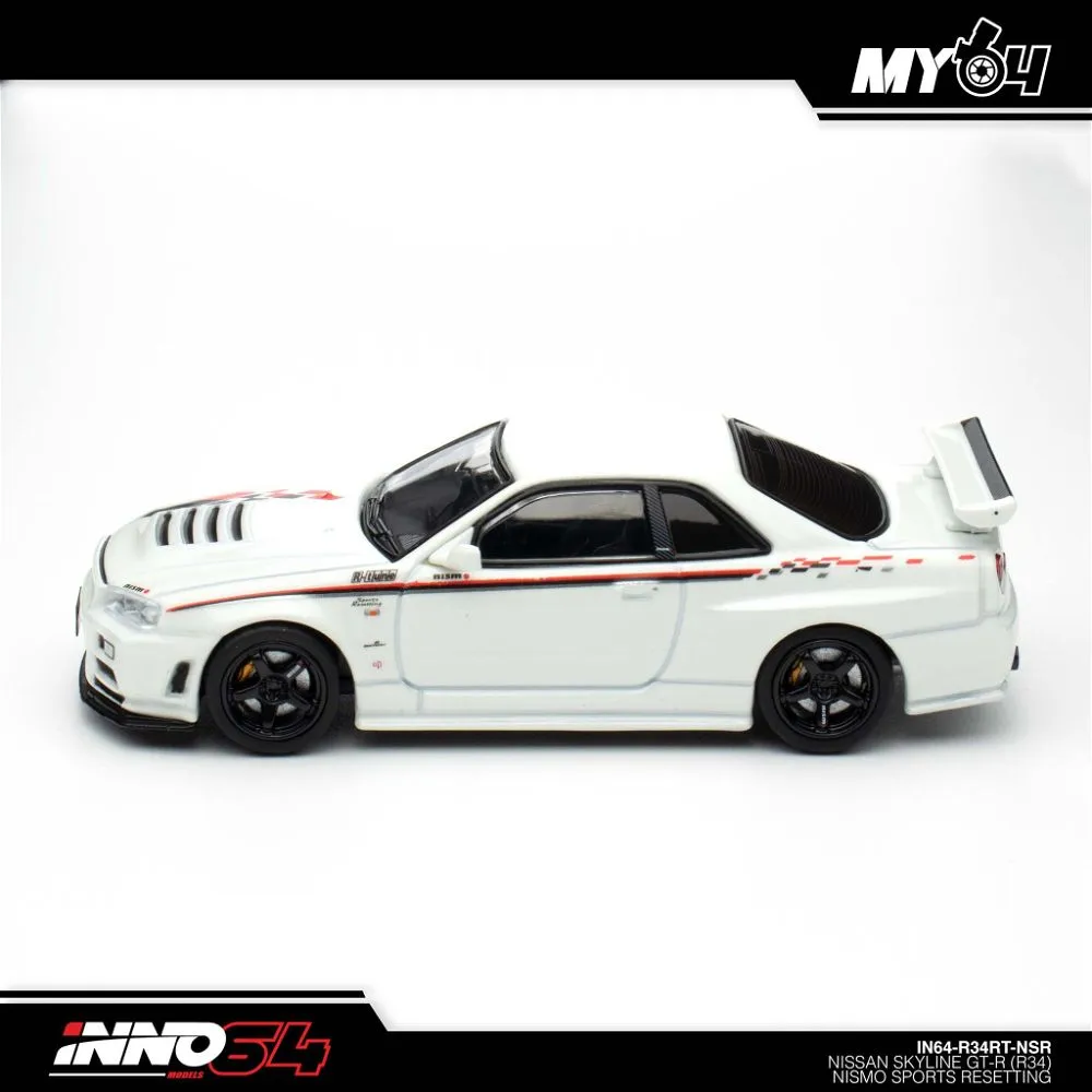 INNO64 | NISSAN SKYLINE GT-R R34 | WHITE