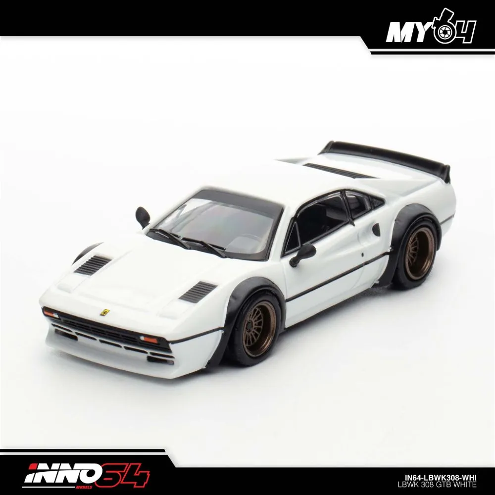 INNO64 | FERRARI 308 GTB LBWK | WHITE