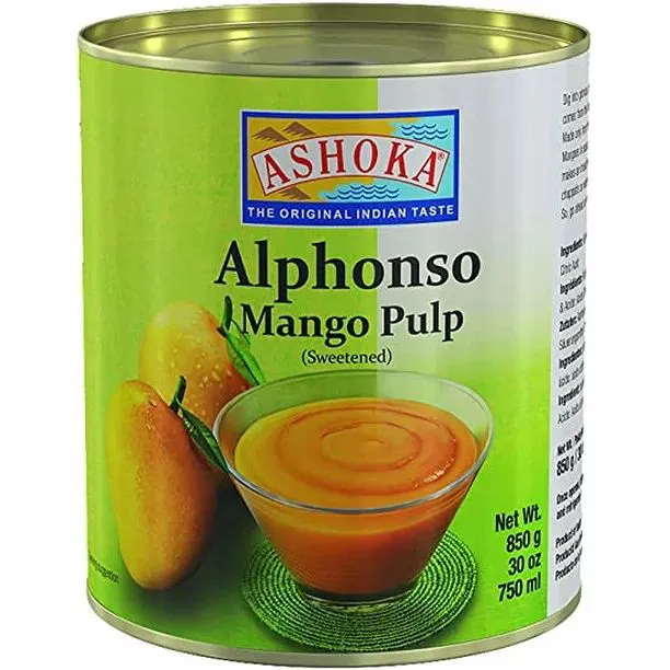 Ashoka Alphonso Mango Pulp 850g