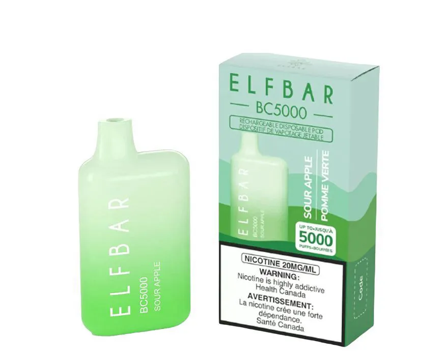 ELFBAR 5000 SOUR APPLE